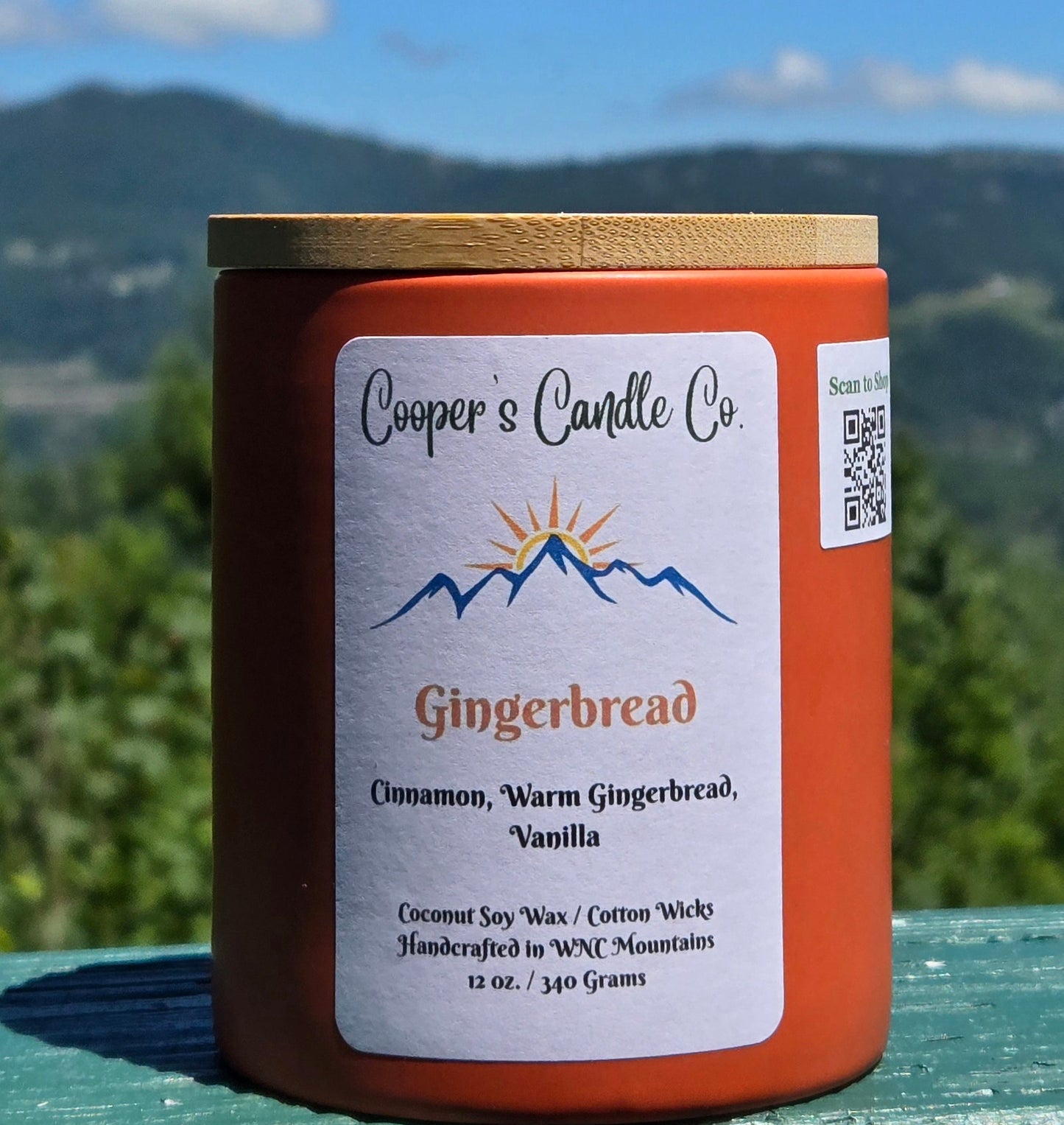 Gingerbread Scented Container Candle – Holiday Spice