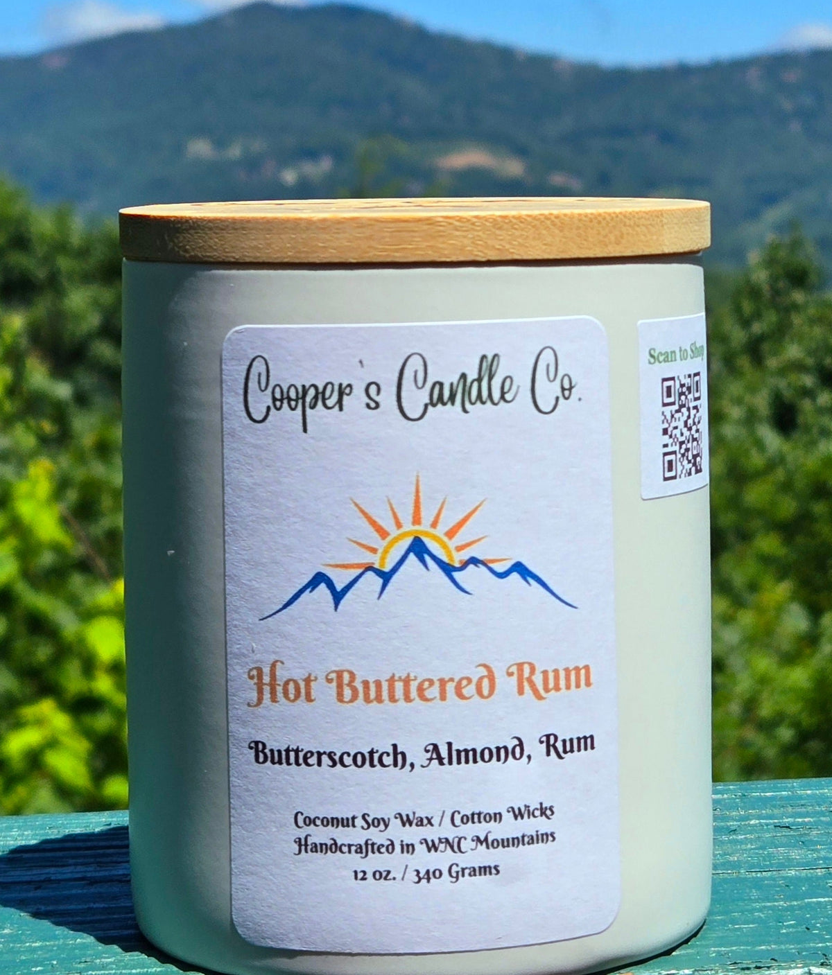 Hot Buttered Rum Container Candle – 12 oz, 2-Wick