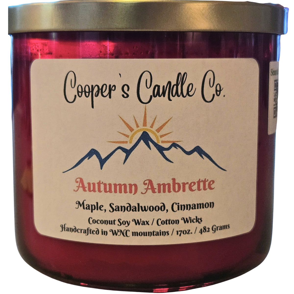 Autumn Ambrette Scented Candle