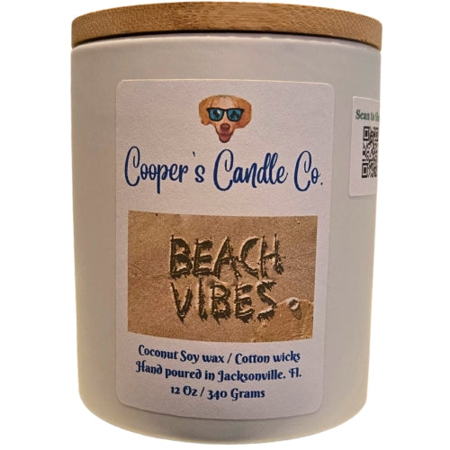 Beach Vibes scented candle Irresistible beach scent