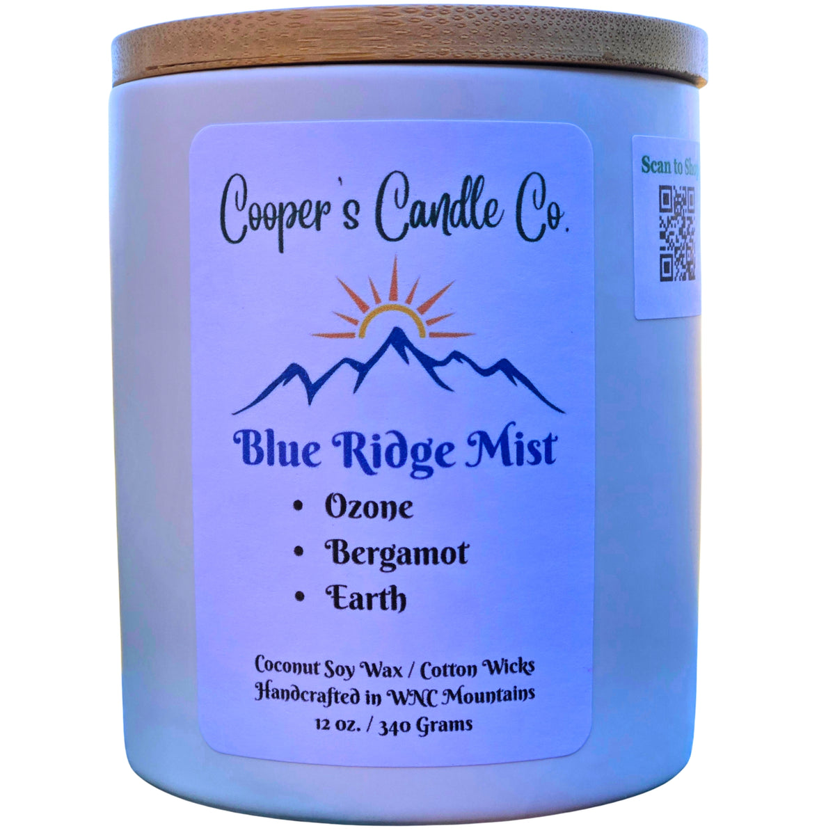 Blue Ridge Mist Scented Candle