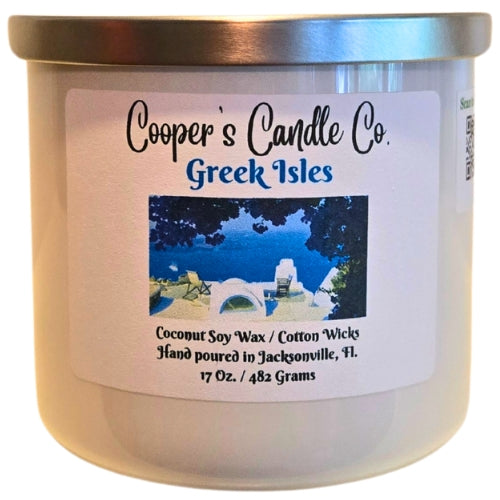 Greek Isles-Mediterranean garden scented candle