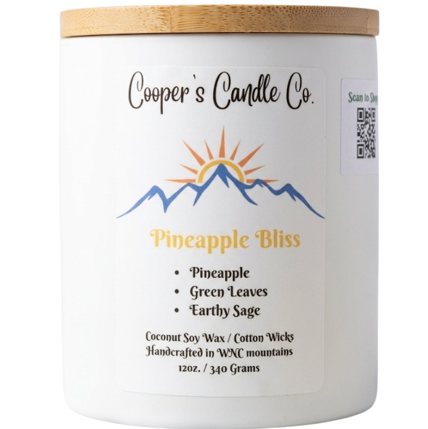 Pineapple Bliss Scented Candle a perfect blend from the tropics