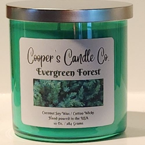 Evergreen Forest the best fresh cut Christmas tree scented Candle