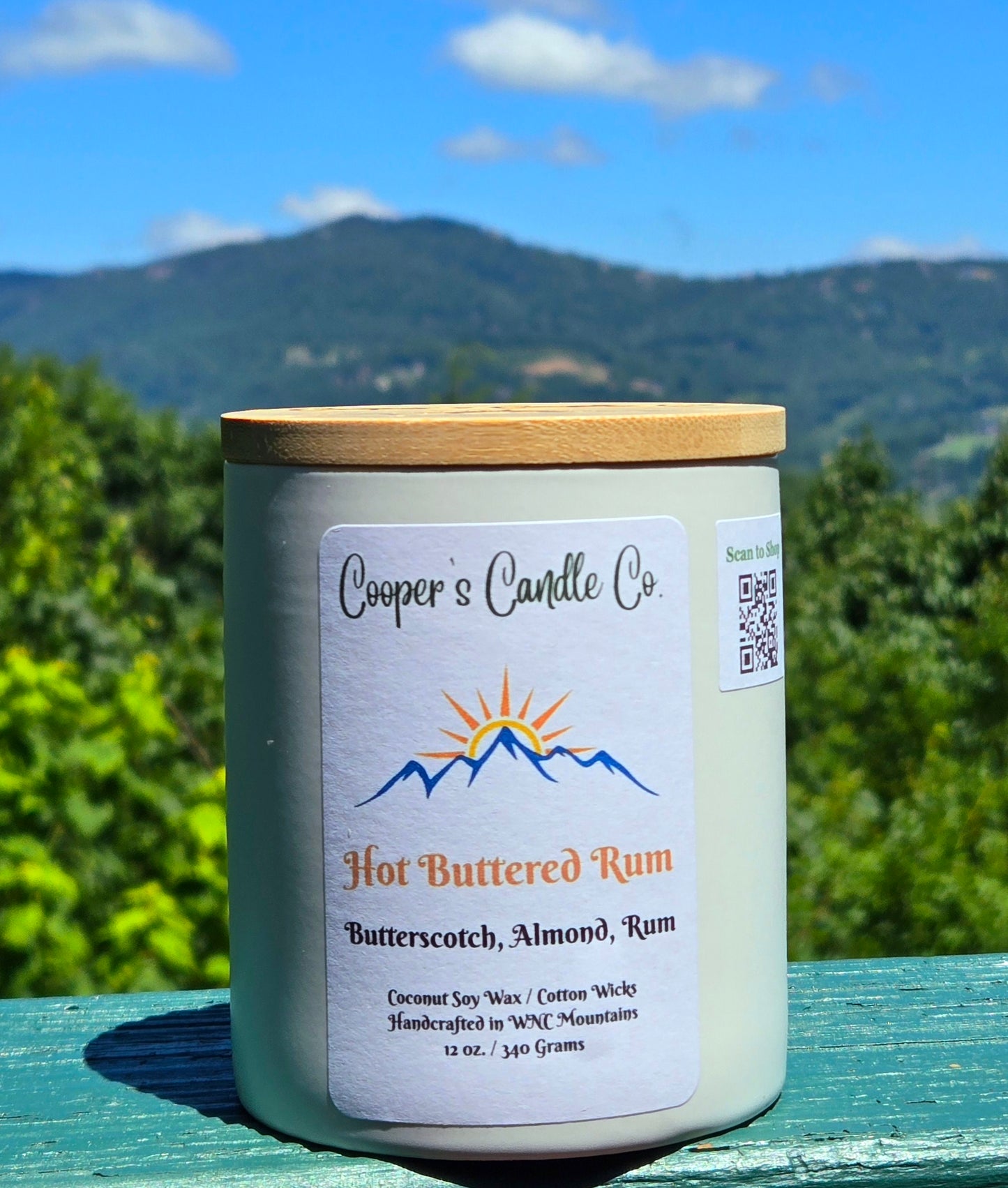 Hot Buttered Rum Container Candle – 12 oz, 2-Wick