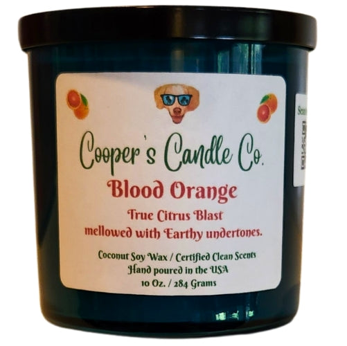 Blood Orange Scented Candle-A true blood orange-citrus melody.