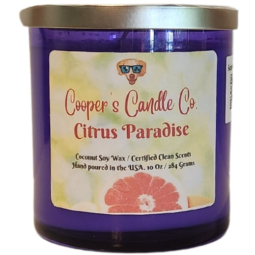 Citrus Paradise- summery scent with sophistication.