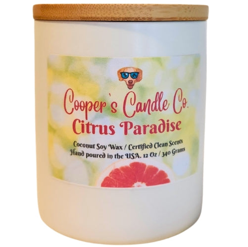 Citrus Paradise- summery scent with sophistication.