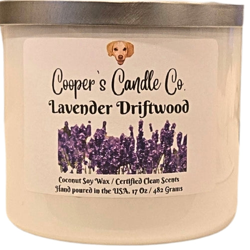 Lavender Driftwood-A blend of fresh woodsy notes and nautical aromas.