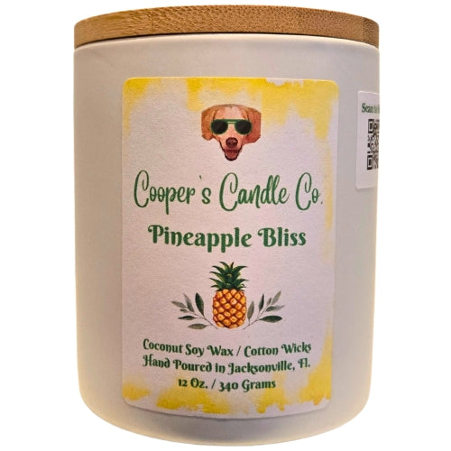 Pineapple Bliss Scented Candle a perfect blend from the tropics