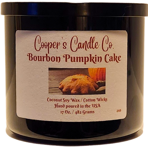 Bourbon Pumpkin Cake Candle - Decadent and delightful!