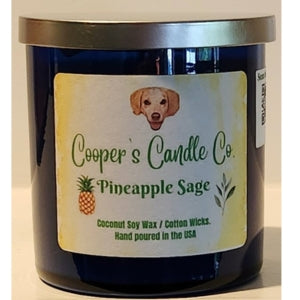 Pineapple Bliss Scented Candle-A perfect blend of Pineapple & Sage.